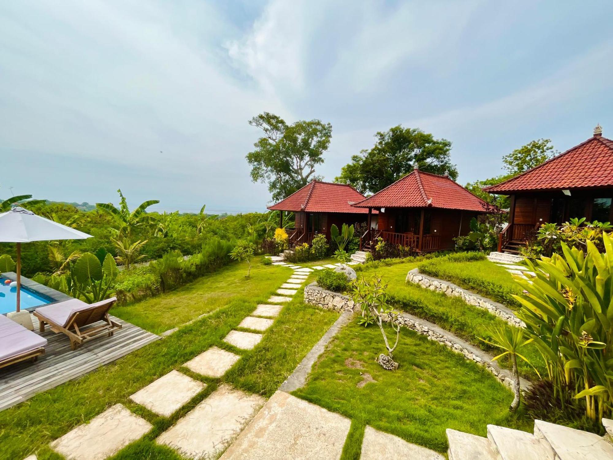 Hotel Sunset Hill Lembongan Nusa Lembongan Exterior foto